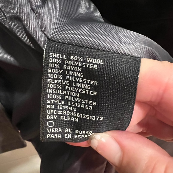 Men’s London Fog Overcoat or Peacoat size M Heather-gray - Picture 5 of 11